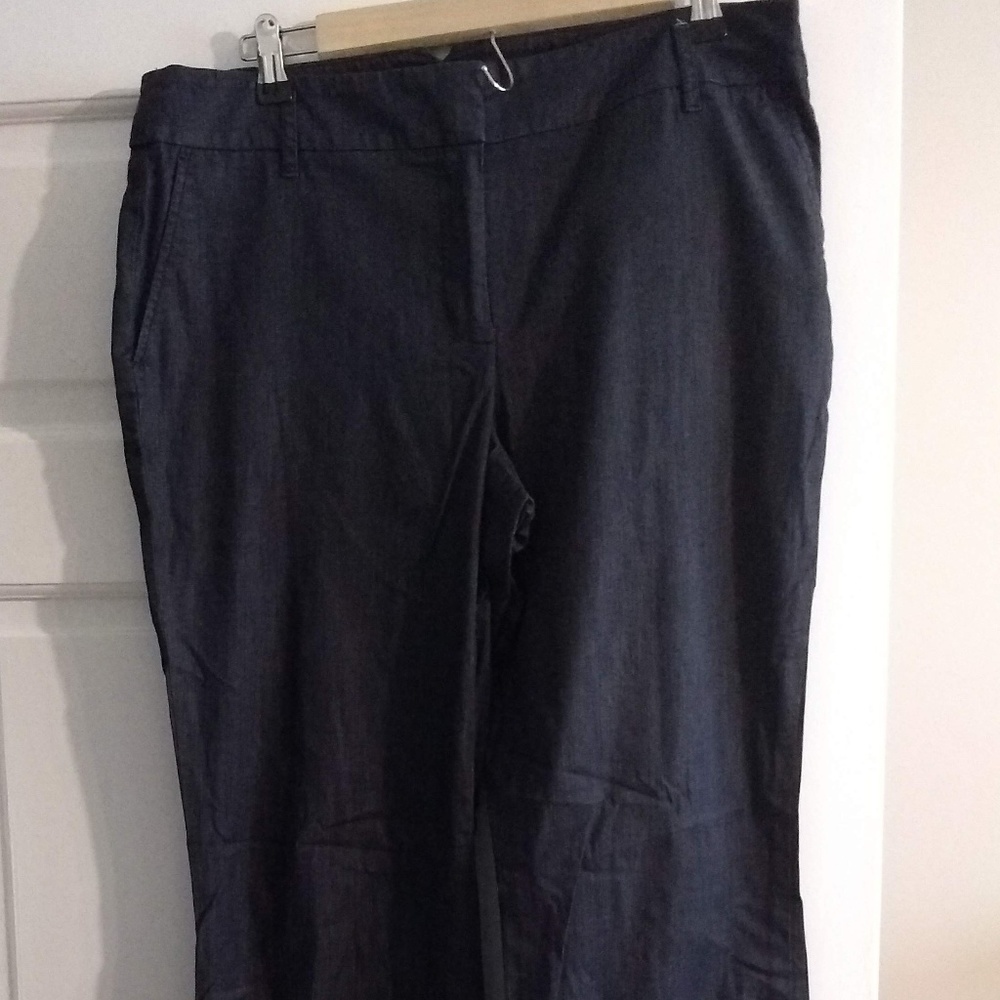 Ann Taylor Loft Chambray Pants Ann Size 10